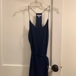 naked zebra navy dress, size s